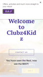 Mobile Screenshot of clubz4kidz.co.uk